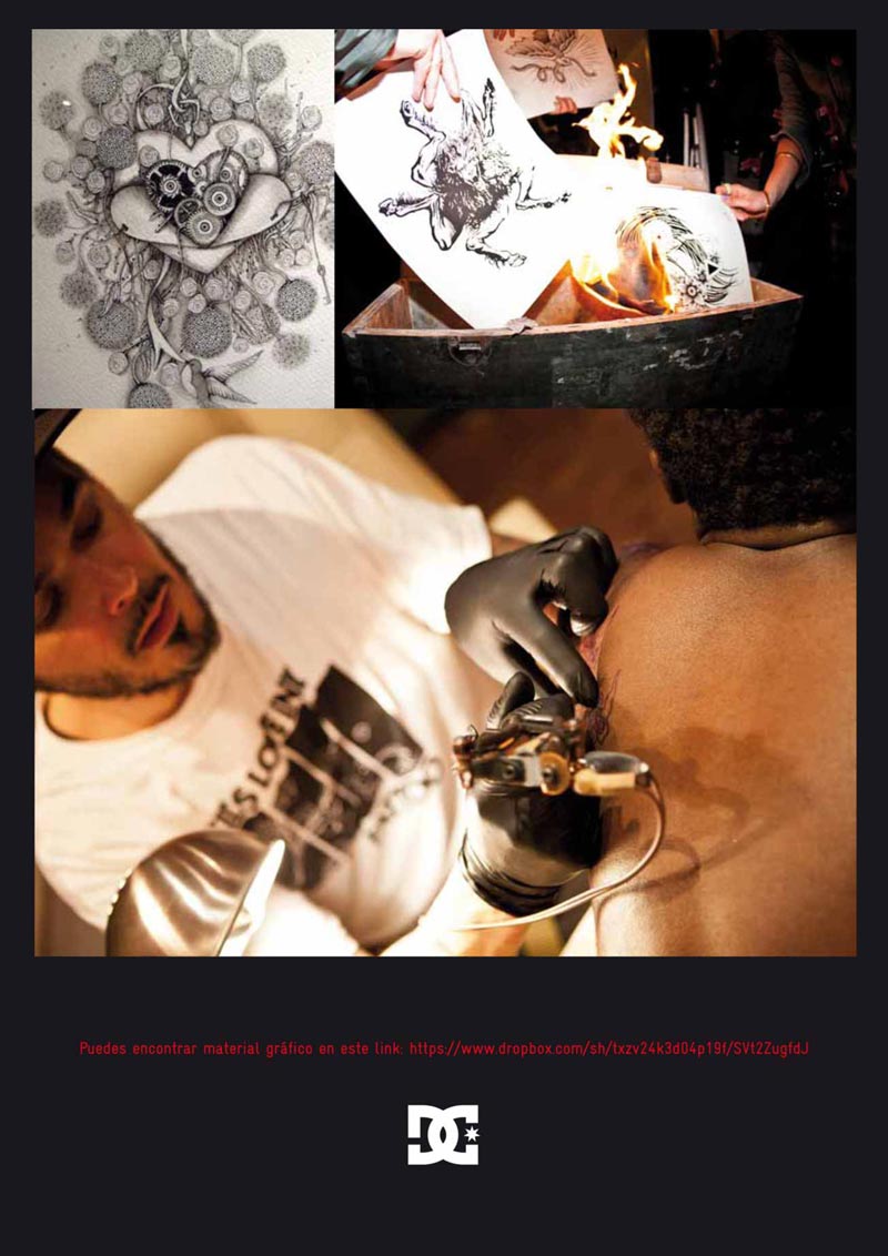 DC Burning Ink Madrid + Dirty Left Foot